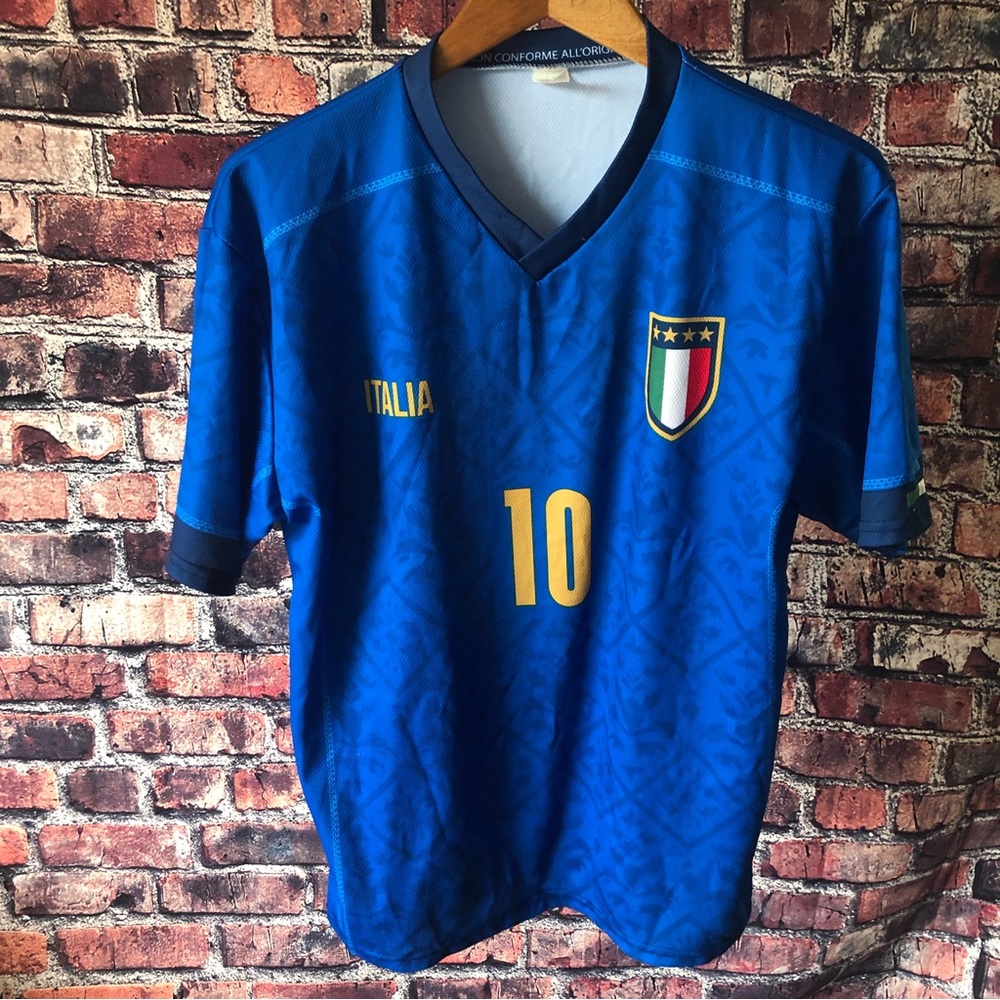 INSIGNE #10 Insigne Italy Home Men's Large Soccer Jersey